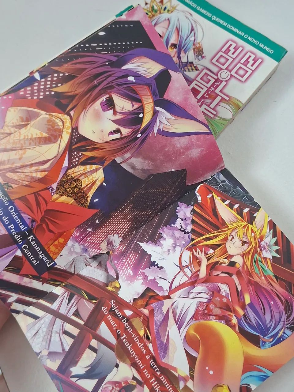 No game no life light novel volumes 1 e 3 - Foto 4