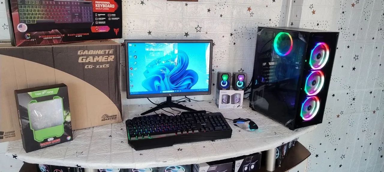 Computador i5, quarta geração, monitor 19 polegadas LED com HDMI  - Foto 2