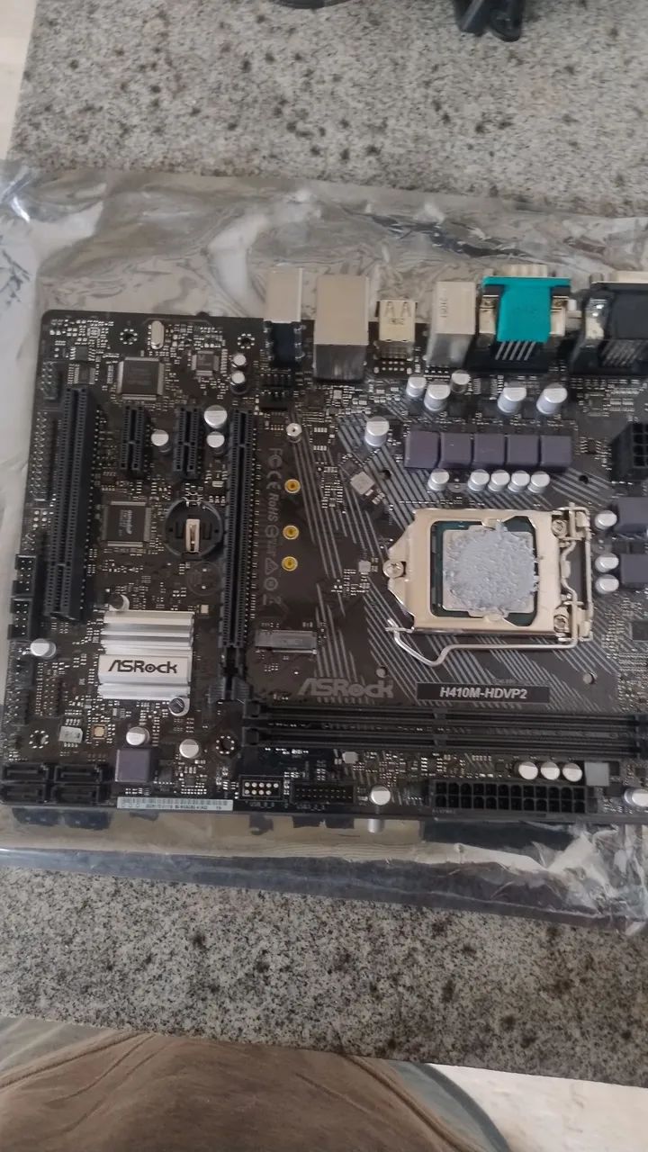 Placa mãe e processador. - Foto 2
