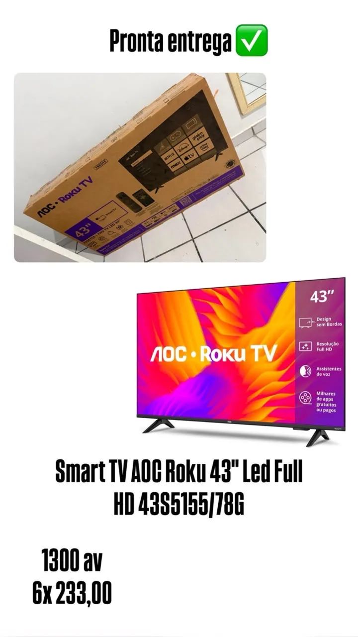 TV Smart 40 e 43 Nova  - Foto 3