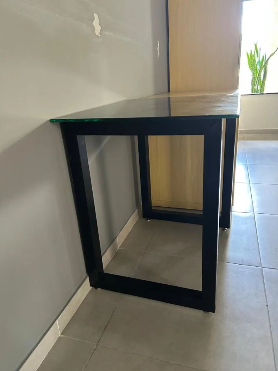 Mesa 80x60 Vidro Temperado 10mm e Metalon | 3 Unidades - Foto 2