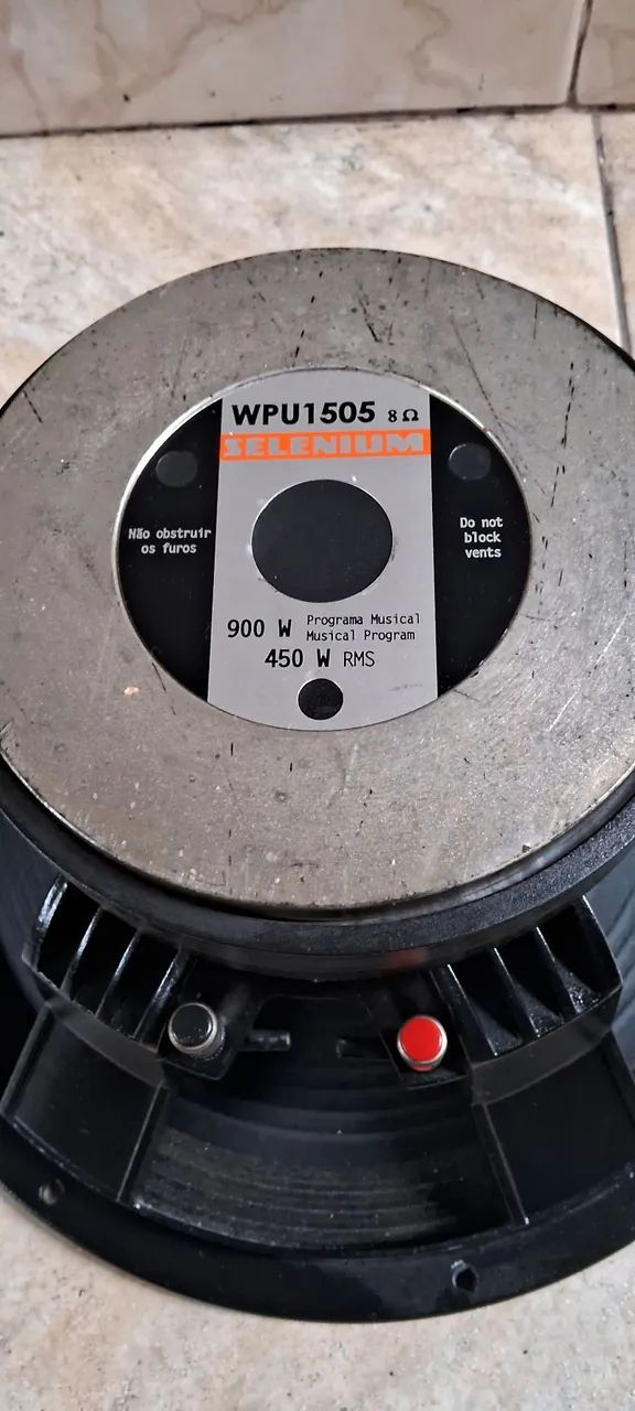 Subwoofer selenium 
