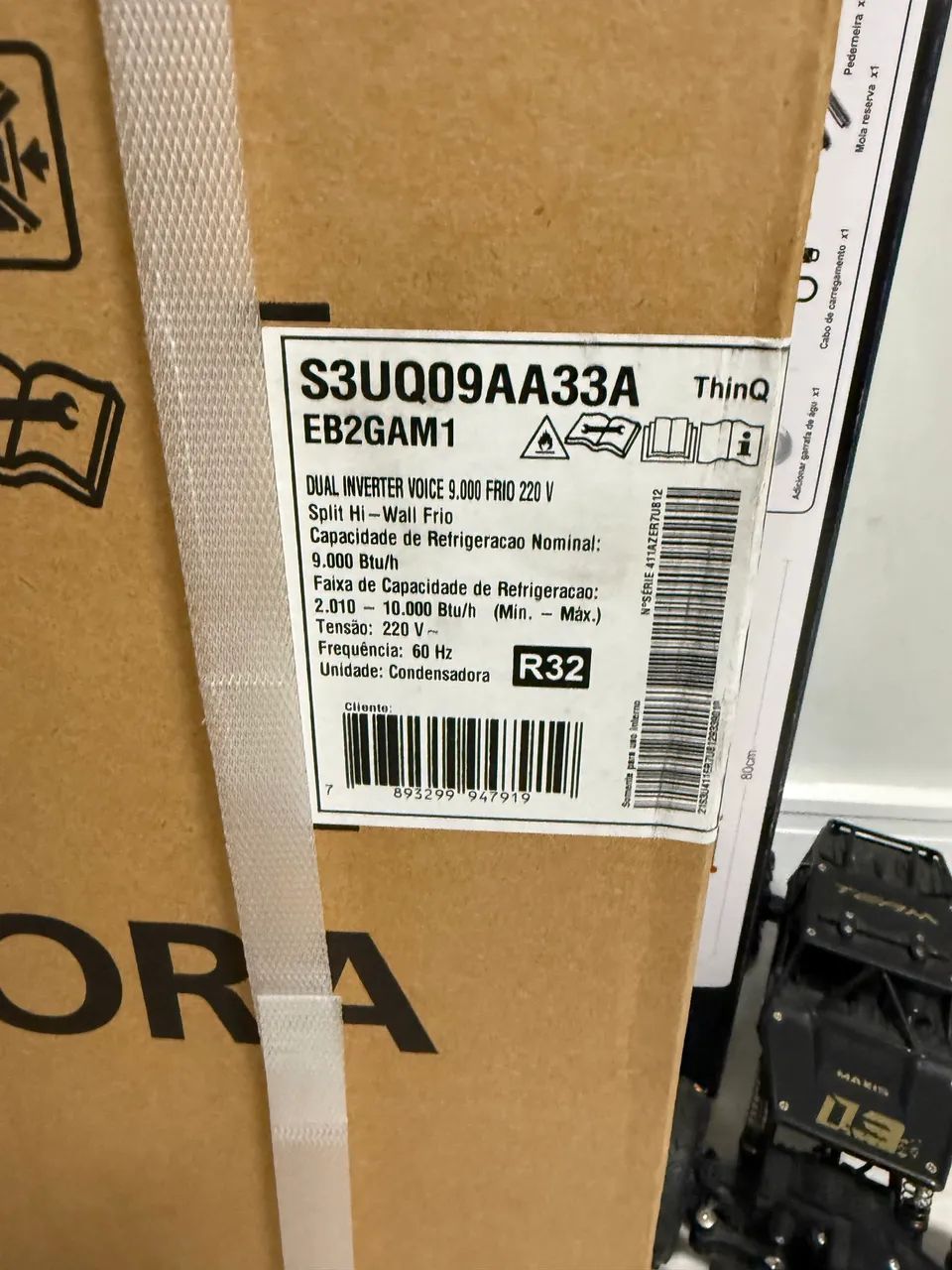 Ar-condicionado LG Dual Inverter 9.000 BTU - Com Nota Fiscal - Foto 5