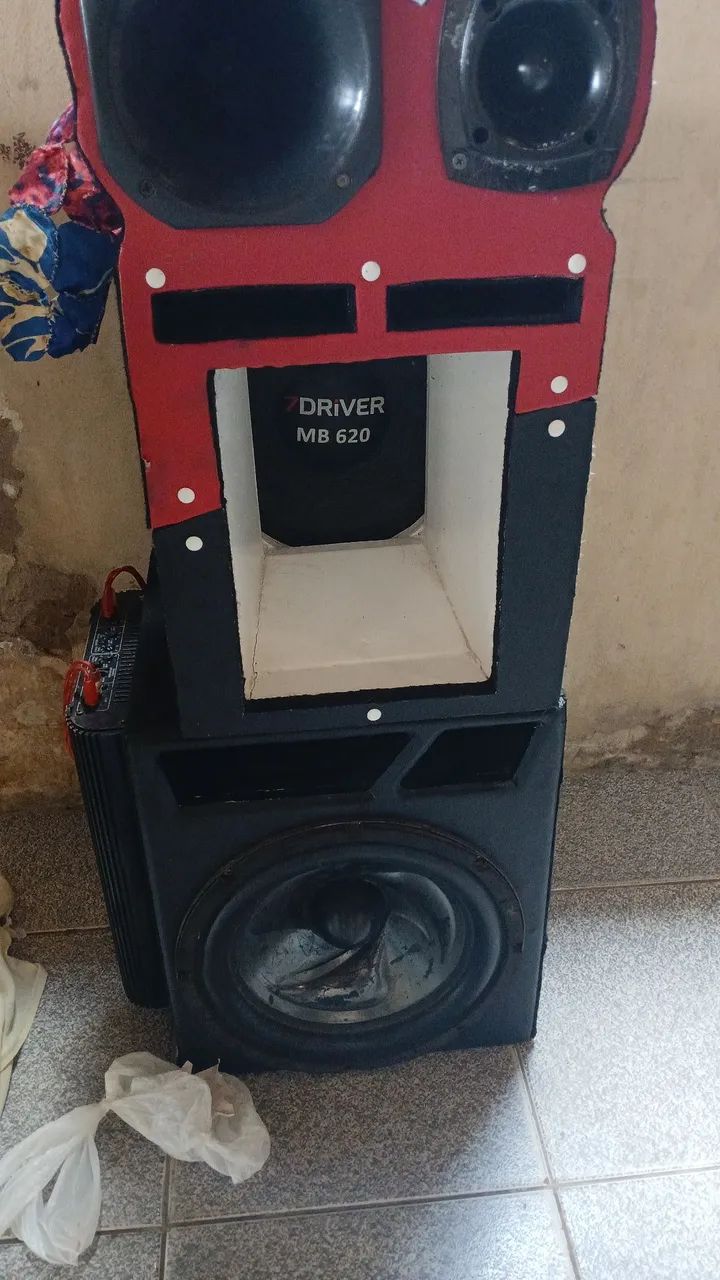 Grave de 12 médio de 10 corneta  Twitte e módulo 