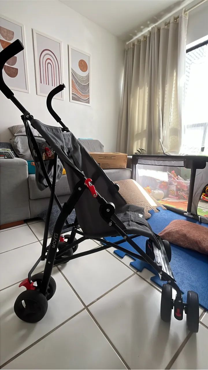 Carrinho de bebê ?guarda-chuva? - Foto 4