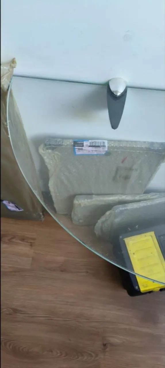 Mesa de vidro 250 reais  - Foto 2
