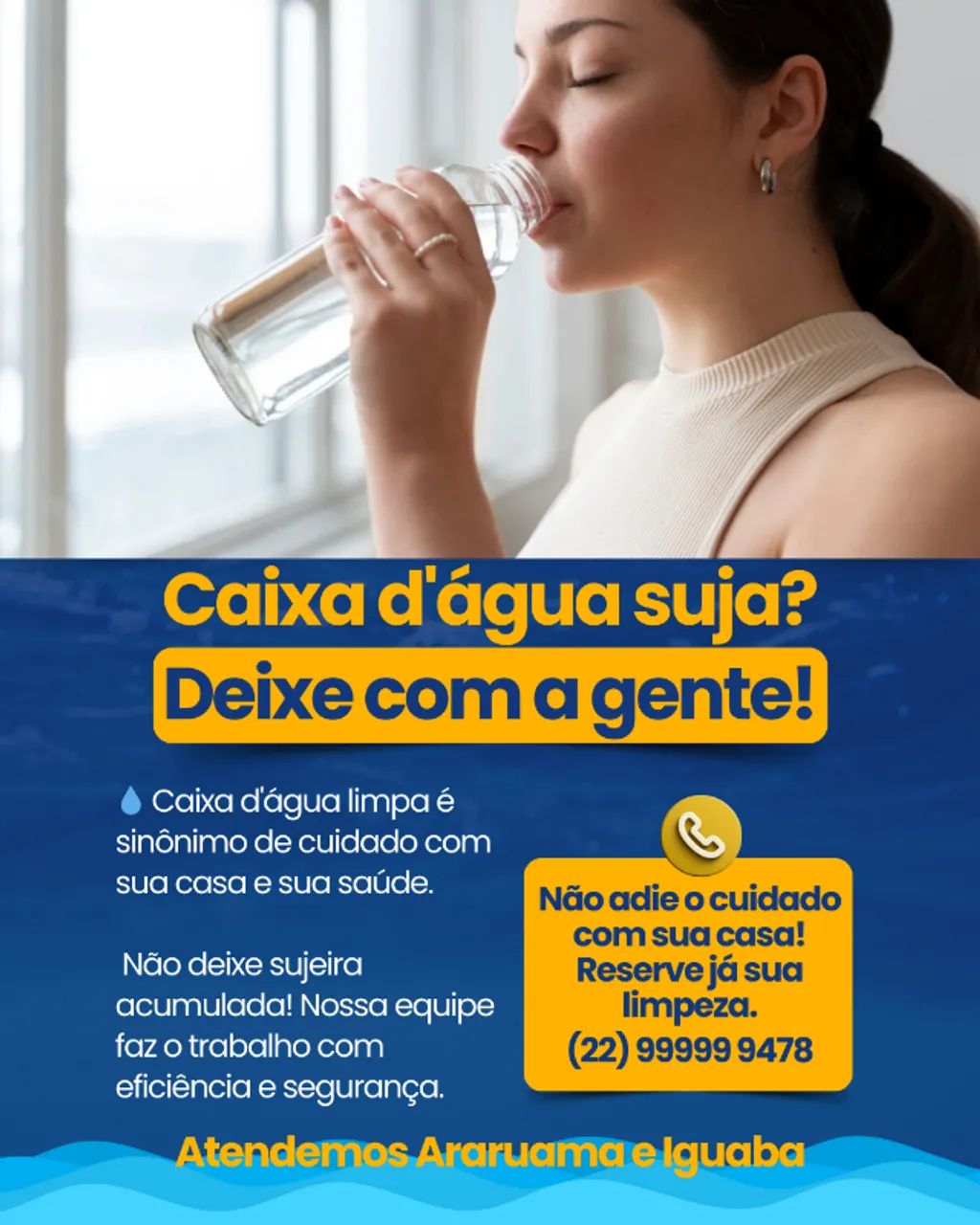 Limpeza de Caixa d'Água e Cisterna Região dos Lagos (RJ) - Foto 2