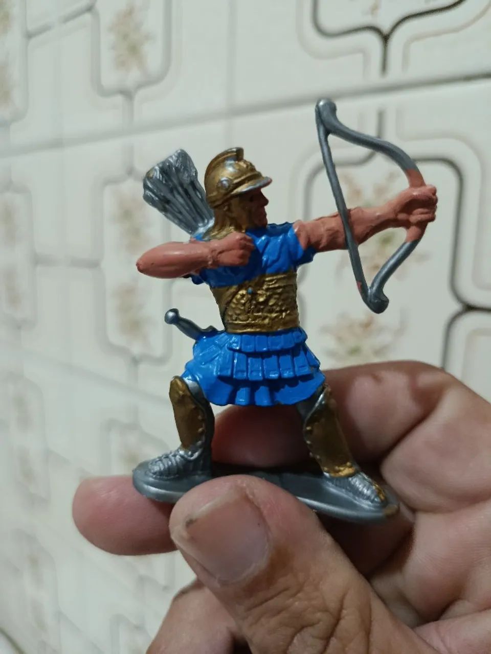 Soldado medieval vintage 