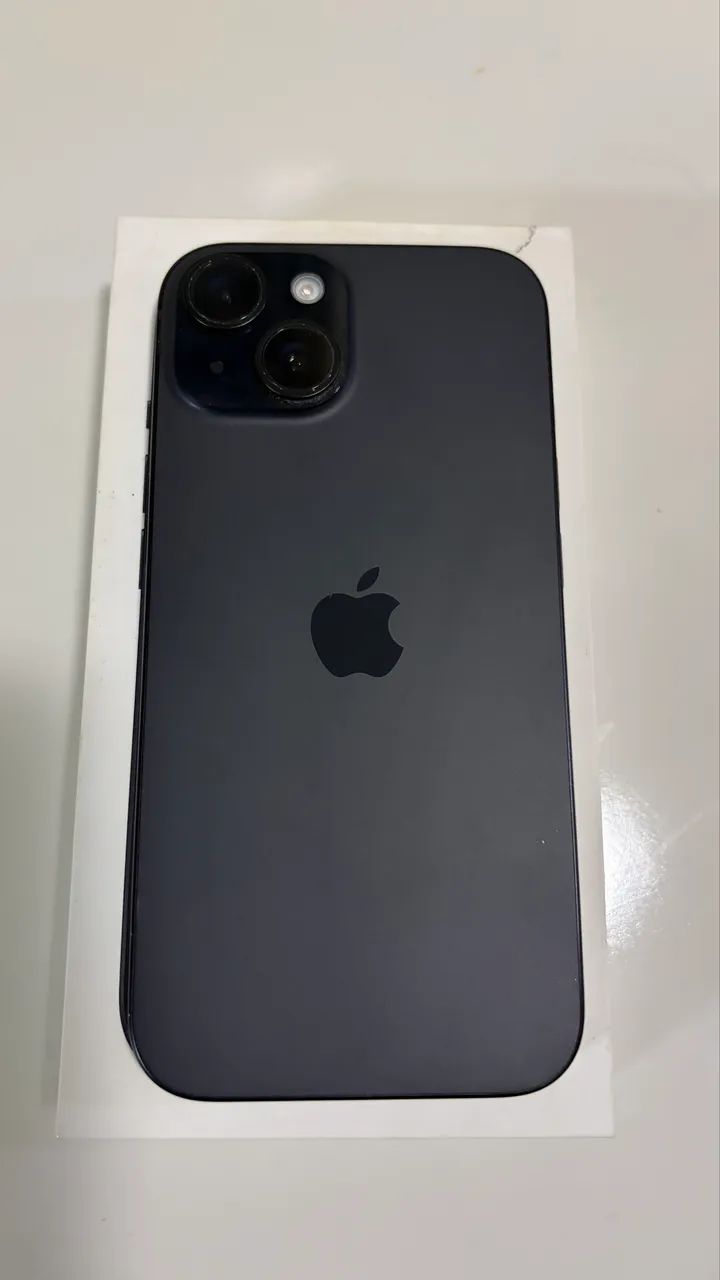 iPhone 15 preto 128g