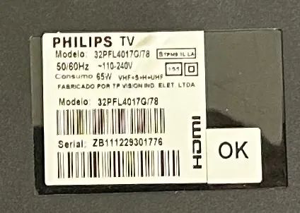 Tv Led Philips 32 polegadas RETIRAR NO CAPÃO DA IMBUIA - Foto 2