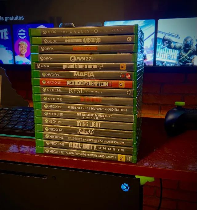 Jogos xbox one e séries x