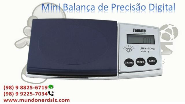 Mini Balança Digital De Precisão 0,1a500g Portátil em são luis ma - Foto 2