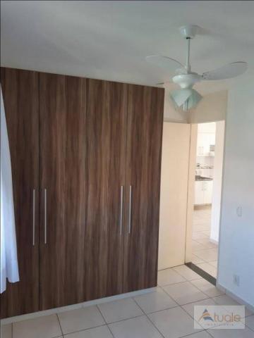 Apartamento com 2 dormitórios para alugar, 46 m² por r$ 1.050,00/mês - parque villa flores - Foto 8