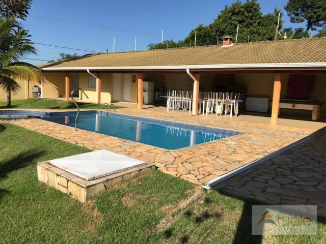 Chácara com 6 dormitórios para alugar, 1354 m² por r$ 5.000,00/mês - chácara recreio alvor - Foto 16
