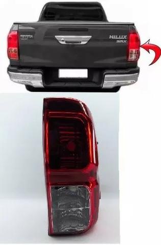 Lanterna Com Re Cristal Hilux 2016 2017 2018 2019 Esquerdo