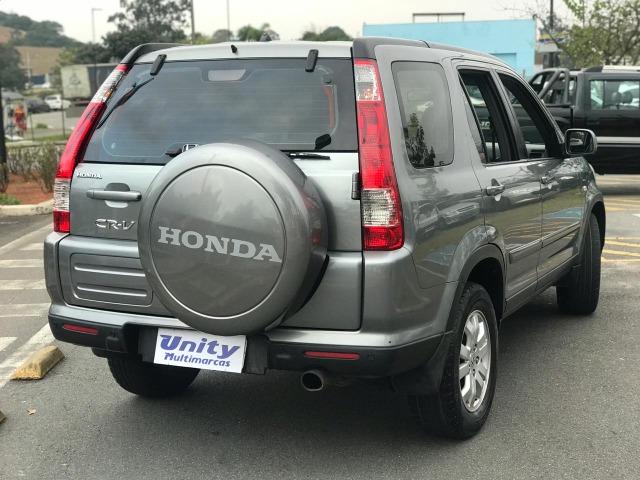 Honda Crv Exl 2.0 Automática Completa + Teto Solar + 4x4 Cor Cinza - Foto 3