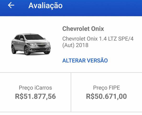 Onix 2018 1.4 LTZ Automático c/15Mil KM Apenas! Atibaia- SP - Foto 9