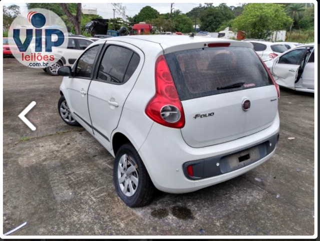 Palio attractive 1.0 2016 para retirada de peças