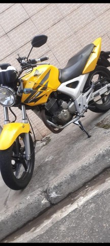 Honda cbx 250 twister,2008, amarela, r$ 6.500 em Brasil