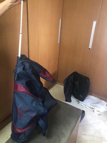 Mala de viagem - com carrinho  - Foto 5