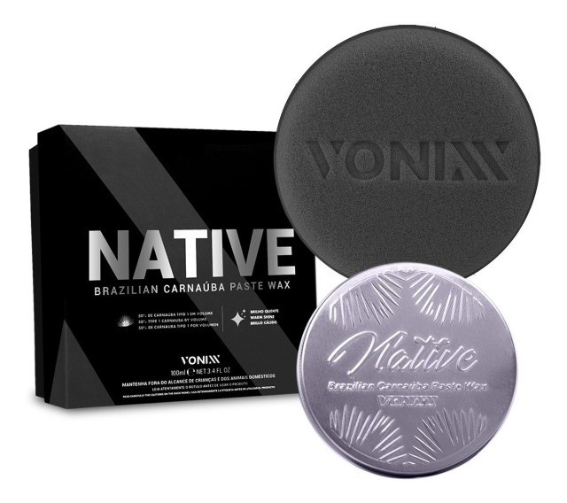 Cera De Carnaúba Native Paste Wax - 100ml Vonixx - Foto 2