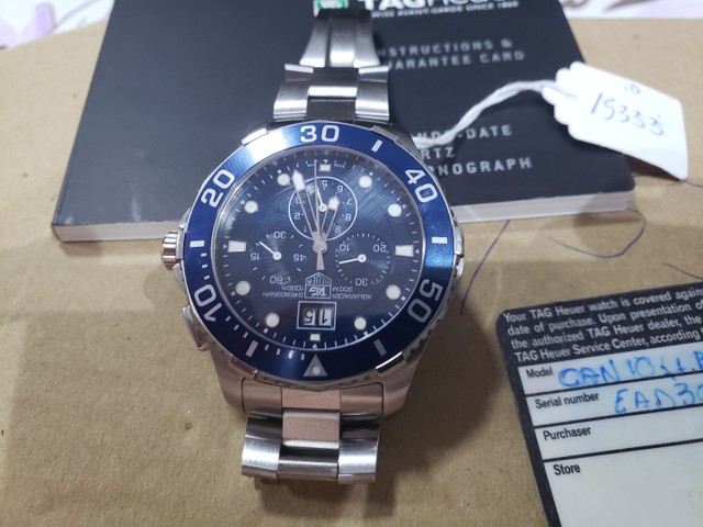 Relogio Tag Heuer Aquaracer Grande Date - Foto 5