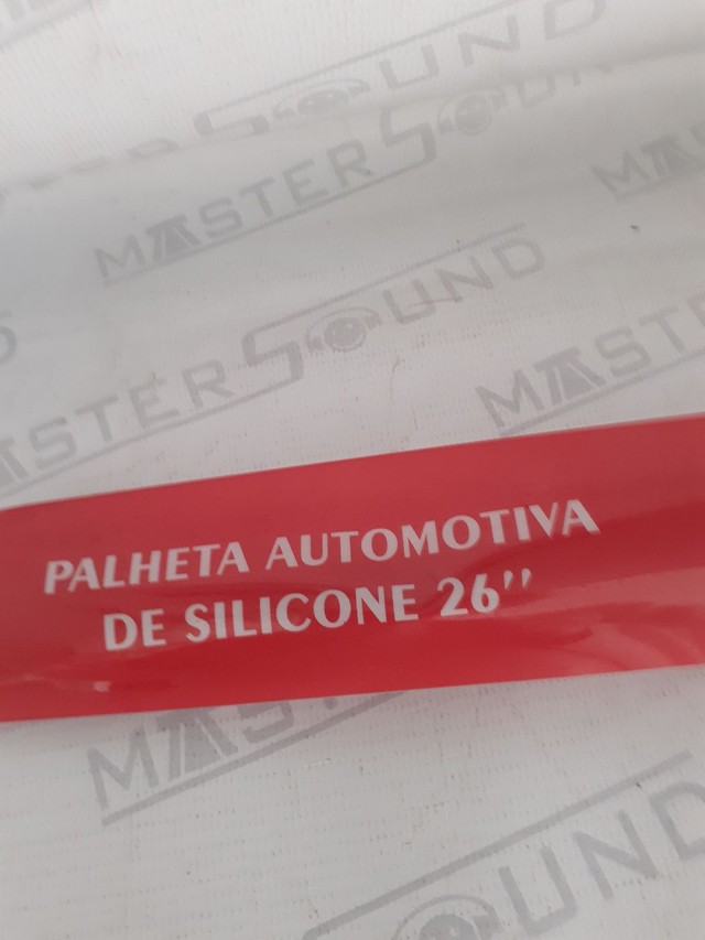 Palheta silicone universal. 26". Nova. Colocada.  - Foto 2