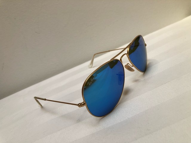 Óculos ray ban azul, original  - Foto 3