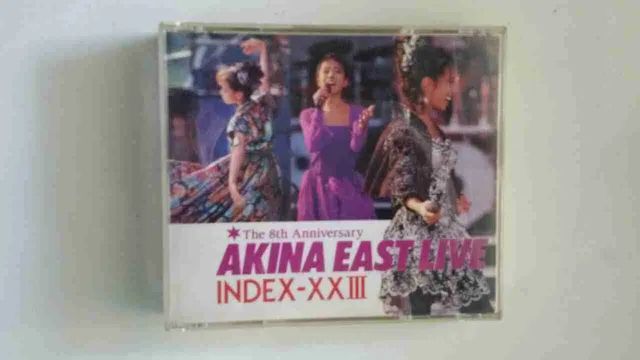 Cd da Akina East Live importado Made in Japan