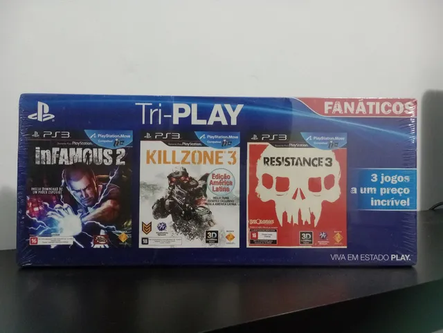 Jogo killzone 3 PS3 original novo em Promoção na Americanas