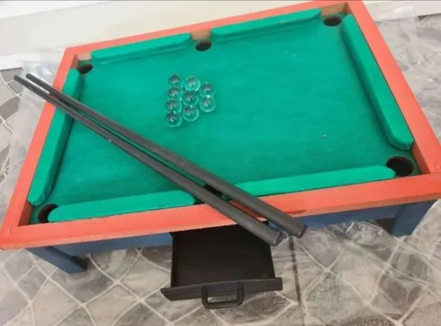 Mesa De Bilhar Snooker Infantil Sinuca Menina ou Menino - Braskit