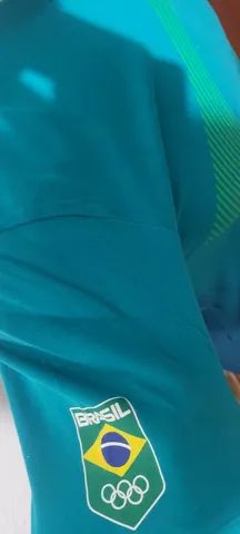 Camisa modelo atleta P nike olímpiadas 2016 Brasil - Foto 2