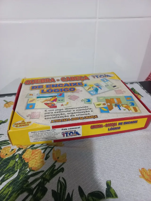 Jogo De Quebra-cabeças Lógico Com Jogos Para Crianças E Adultos