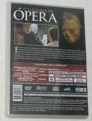 Dvd o fantasma da opera - Foto 3