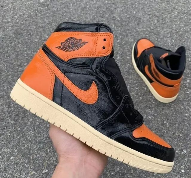 Orange best sale shattered backboard