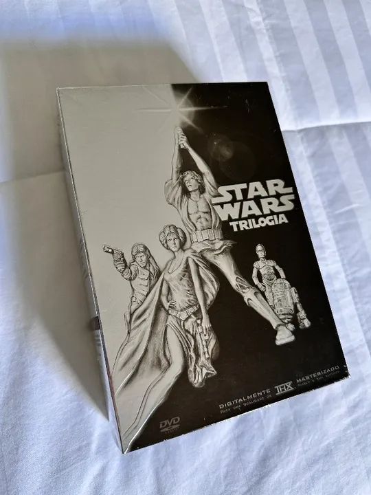 Box Star Wars - Trilogia clássica - DVDs - Foto 2