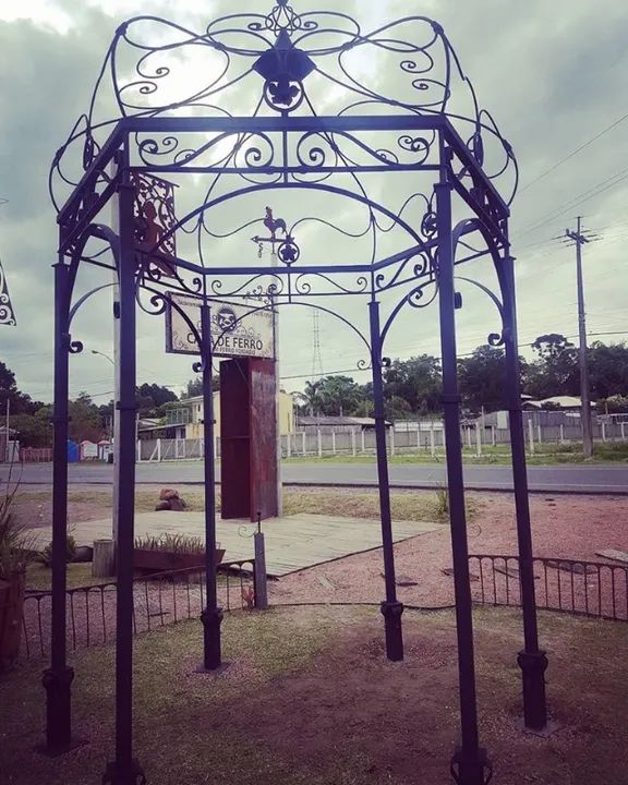 Gazebo em Ferro Forjado Exclusivos e Sob Medidas na CasaDeFerro - Foto 5