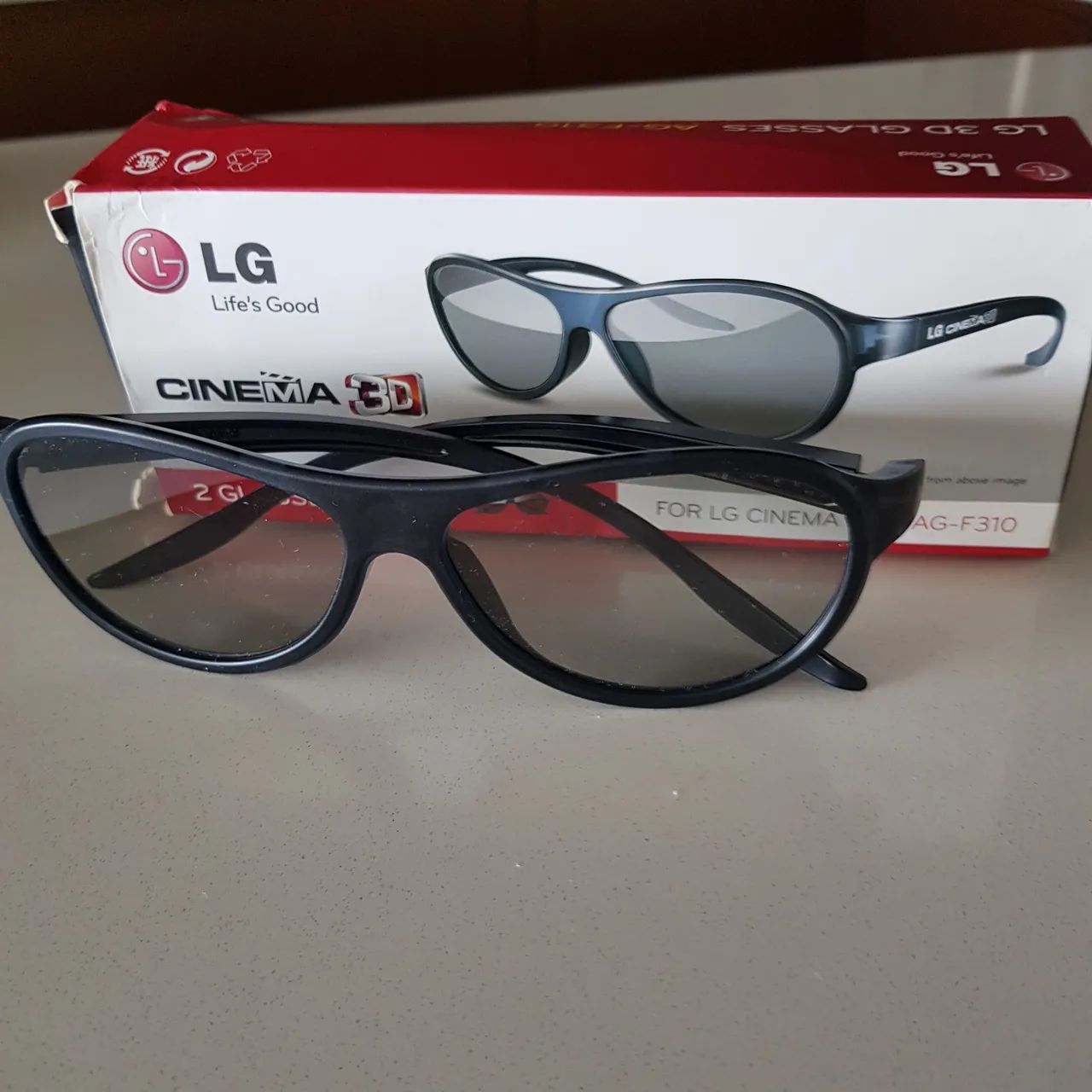 Óculos 3D LG Cinema AG-F310 - 2 peças - Foto 4