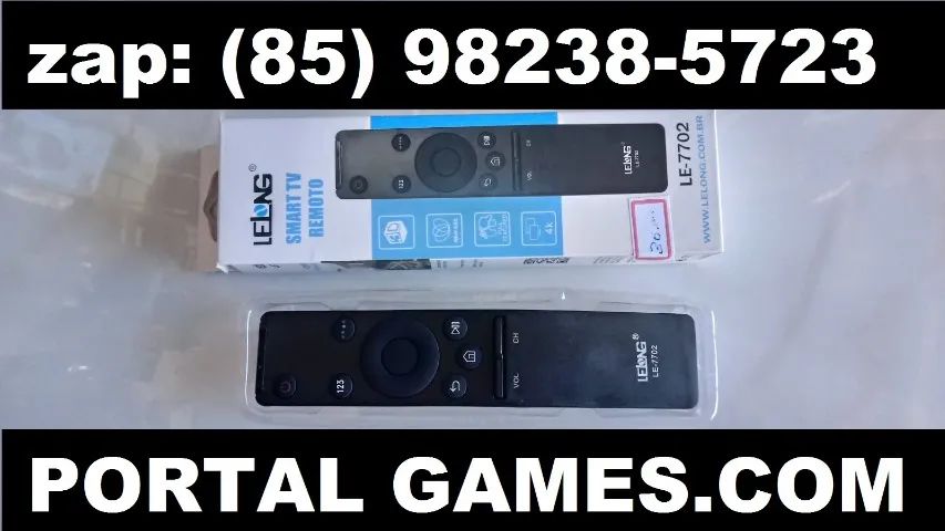 CONTROLE PARA TV SANSUNG SMART NOVO NA CAIXA 