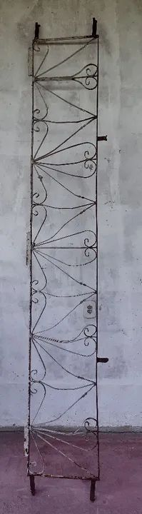 Grade de ferro para ventilação - 2,60 X 0,40