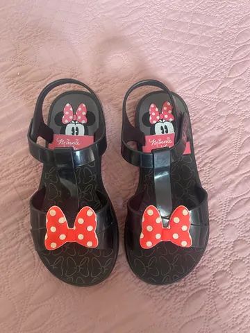 Sandália infantil Minie Mouse