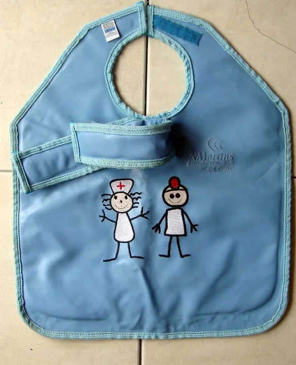 Avental Plumbífero Infantil NMartins 0,25mm/ pB com protetor de Tiróide.