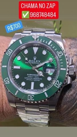Relógio Rolex Automático Modelo HULK BASE ETA DISPONÍVEL  - Foto 2