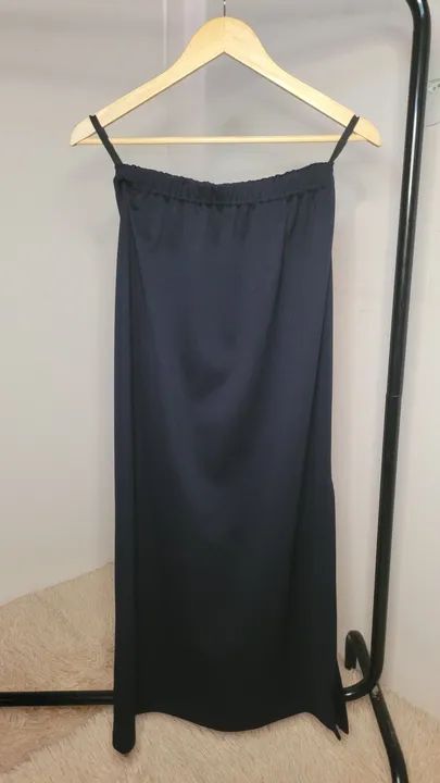 Saia longa azul - Tamanho G