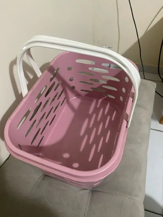 Cesta rose para loja de roupas - Foto 4