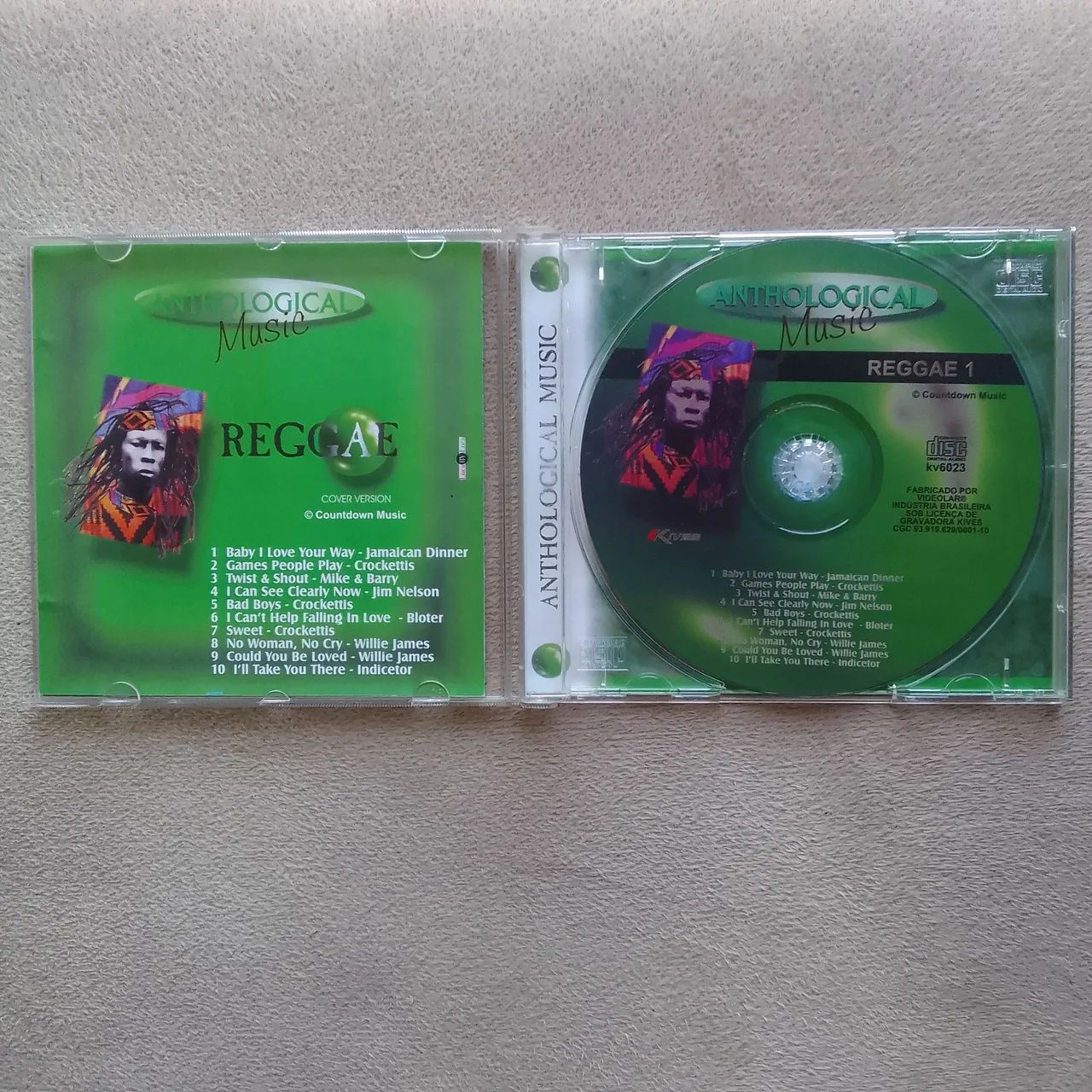 Cd Reggae Músic Anthological  - Foto 3