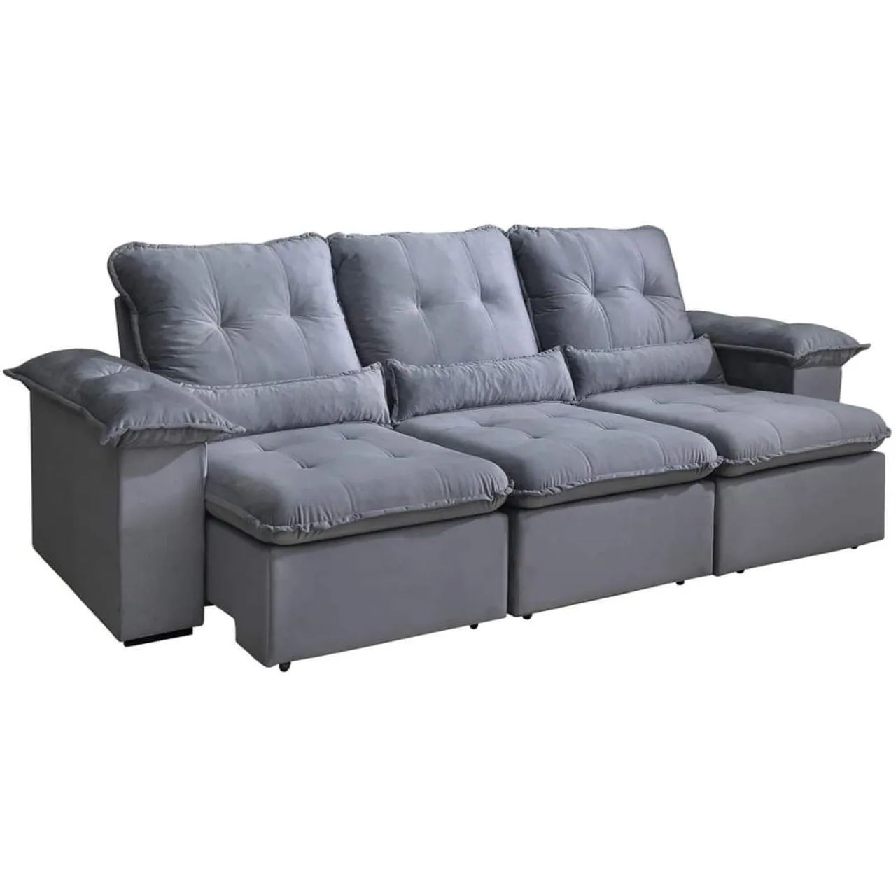 Sofá retrátil e reclináveis arsenal 2.70m pr T517 - Foto 3