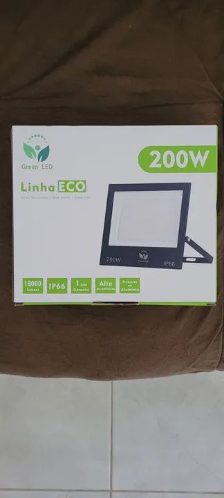 KIT 4 Refletor LED 200W IP66 - Alta Luminosidade