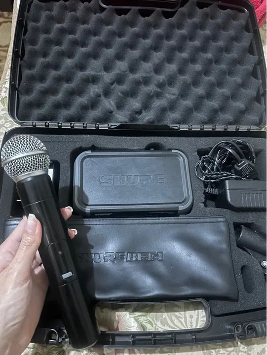 Microfone Sem Fio SHURE PGx4 - Foto 4