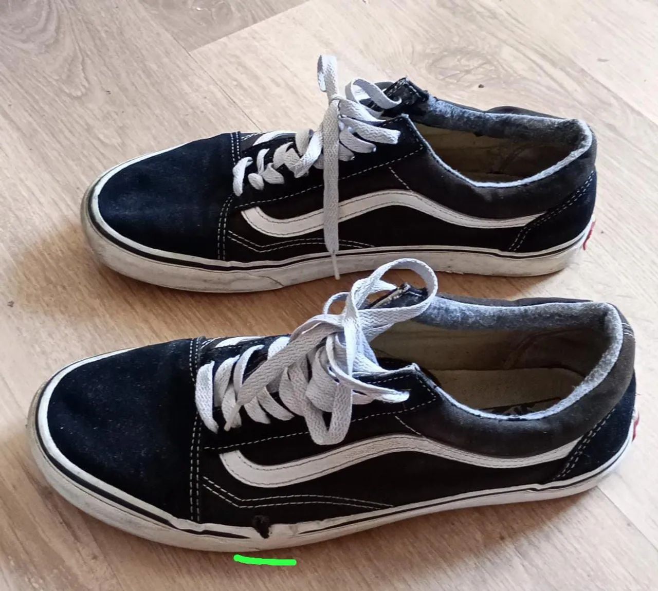 TÊNIS VANS  OLD SKOOL BLACK WHITE  -  VANS  ORIGINAL